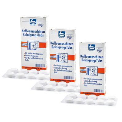Dr. Becher Kaffeemaschinen Reinigungs-Tabs - 3x30 Stück