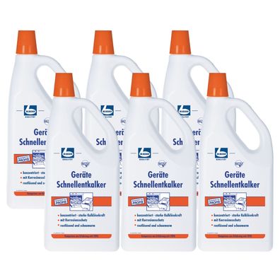 Dr. Becher Geräte Schnellentkalker 6x2 l Schnell Entkalker Haushalt