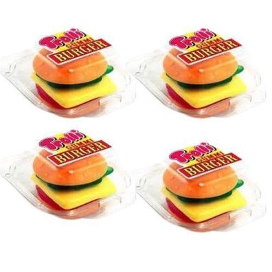 Trolli Fruchtige Hamburger-Gummibärchen 4x 50 g
