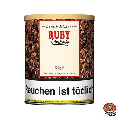 Danish Mixture Hausmarke Ruby Pfeifentabak 200g Dose