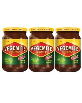 Vegemite & Cheese Yeast Extract Spread Hefeextrakt 3x270 g