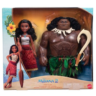 Disney Vaiana Moana 2 Maui & Vaiana Blisterpackung 2 Puppen