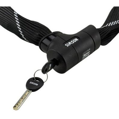 Simson Bold Kettenschloss 120 Art** Schwarz