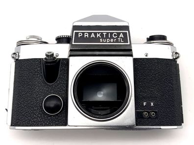 Praktica Super TL Spiegelreflexkamera SLR mit Sucher Pentacon 35mm Body Gehäuse
