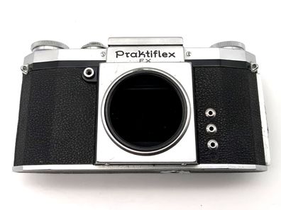 Prakticaflex FX Spiegelreflexkamera SLR mit Lichtschacht Pentacon 35mm Body