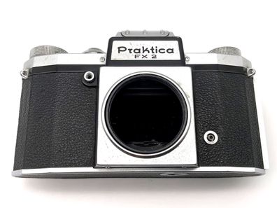 Praktica FX 2 Spiegelreflexkamera SLR mit Lichtschacht Pentacon 35mm Body
