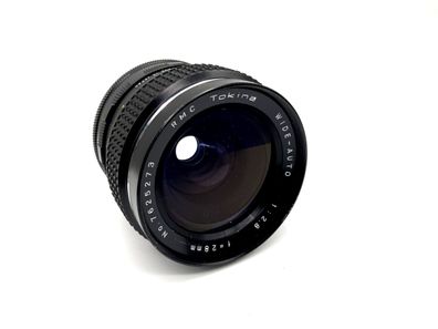 Tokina 28mm 1:2.8 Objektiv RMC Wide-Auto Kamera Camera Lens (M42)