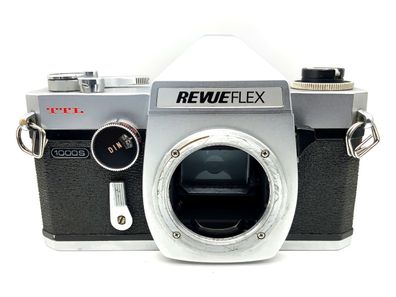 Revue Flex 1000S 35mm Spiegelreflexkamera SLR TTL Body Gehäuse !Beli defekt!