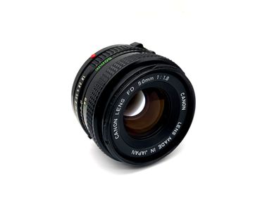 Canon 50mm 1:1.8 Objektiv Lens FD Kamera Camera Lens (Canon FD)