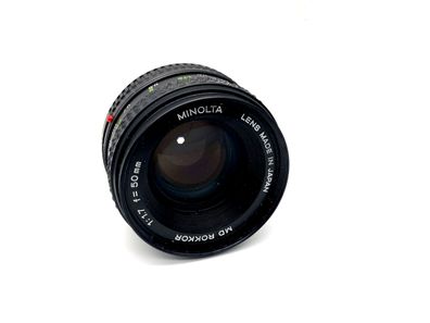 Minolta 50mm 1:1.7 Objektiv MD Rokkor Kamera Camera Lens (Minolta MD)