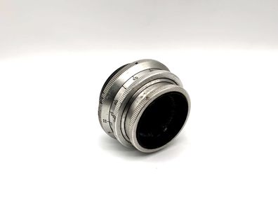 Carl Zeiss 4cm 1:4.5 Objektiv Tessar red T 10 Blades / Lamellen 40mm Linse (M42)