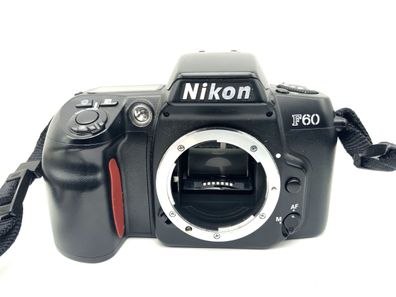 Nikon F60 35mm Spiegelreflexkamera SLR analog Body Gehäuse (Nikon AF)