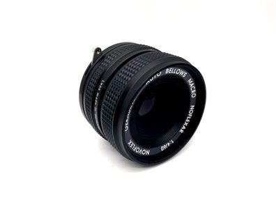 Novoflex 60mm 1:4 Objektiv Auto Bellows Macro Noflexar Camera Lens (Olympus OM)