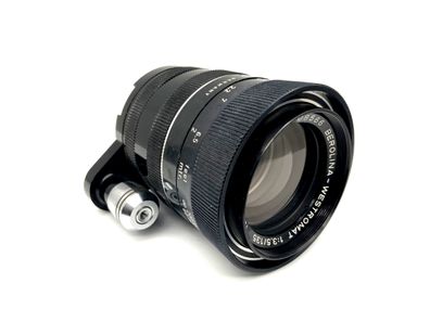 Isco Göttingen 135mm 1:3.5 Objektiv Berolina-Westromat Kamera Camera Lens (Exa)
