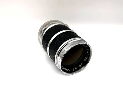 Voigtländer 135mm 1:4 Objektiv Super Dynarex Compur Camera Lens (DKL Bessamatic)