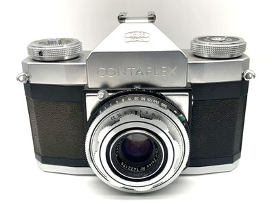 Zeiss Ikon Contaflex 35mm SLR analog mit Tessar 2.8/45 Synchro Compur Body