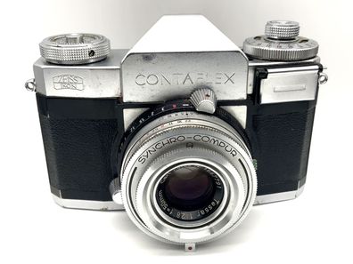 Zeiss Ikon Contaflex 35mm SLR analog mit Tessar 2.8/50 Synchro Compur Body