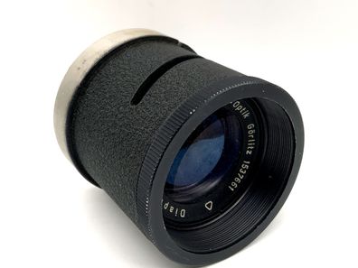 Meyer-Optik Görlitz 100mm 1:3 Objektiv Diaplan Festbrennweite (Trioplan)