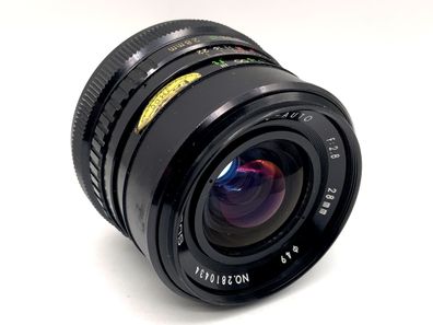 Soligor 28mm 1:2.8 Objektiv Wide-Auto Festbrennweite (Canon FD)