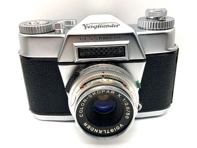 Voigtländer Bessamatic 35mm SLR mit Color Skopar X Synchro Compur 1:2.8 50mm