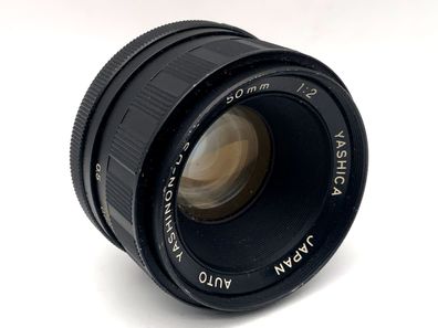 Yashica 50mm 1:2 Objektiv Auto Yashinon DS Festbrennweite (M42)