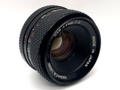 Yashica 55mm 1:2 Objektiv DSB Festbrennweite (Yashica / Contax)