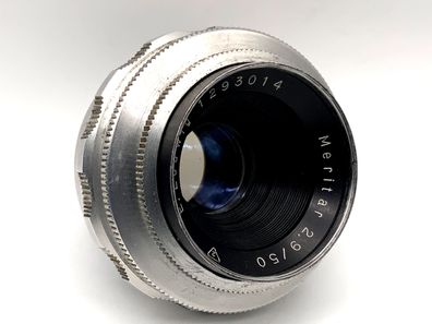 E. Ludwig 50mm 1:2,9 Objektiv Meritar Festbrennweite (Exa)
