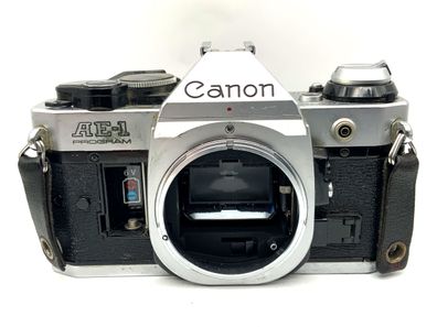 Canon AE-1 Program SLR 35mm Spiegelreflexkamera analog Body Gehäuse (Canon FD)