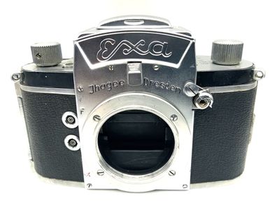 Ihagee Dresden Exa Typ 4 SLR 35mm Spiegelreflexkamera analog Body Gehäuse (M42)