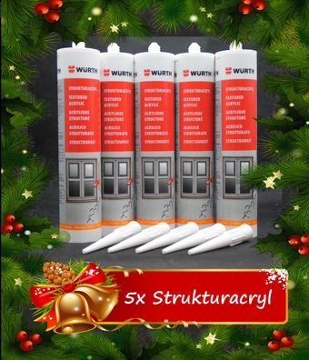 Strukturacryl 5 x von WÜRTH