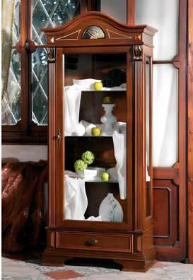 Klassische Vitrine Schrank Wohnzimmer Vitrinenschrank Vitrinen Schrank Barock