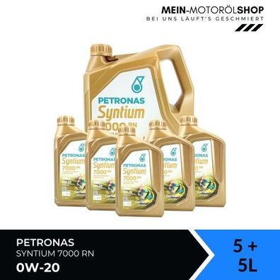 Petronas Syntium 7000 RN 0W-20 5 + 5 Liter