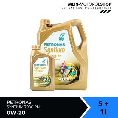 Petronas Syntium 7000 RN 0W-20 5 + 1 Liter