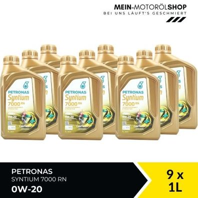Petronas Syntium 7000 RN 0W-20 9x1 Liter