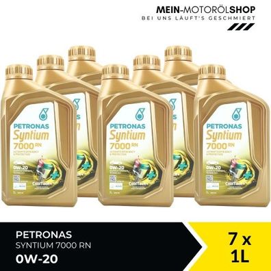 Petronas Syntium 7000 RN 0W-20 7x1 Liter