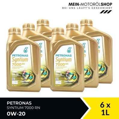 Petronas Syntium 7000 RN 0W-20 6x1 Liter