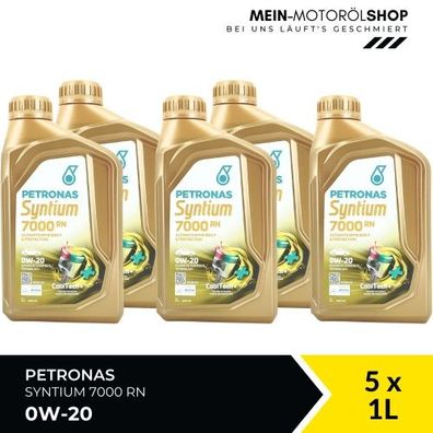 Petronas Syntium 7000 RN 0W-20 5x1 Liter