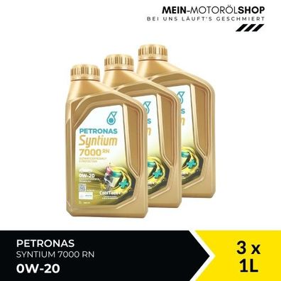 Petronas Syntium 7000 RN 0W-20 3x1 Liter