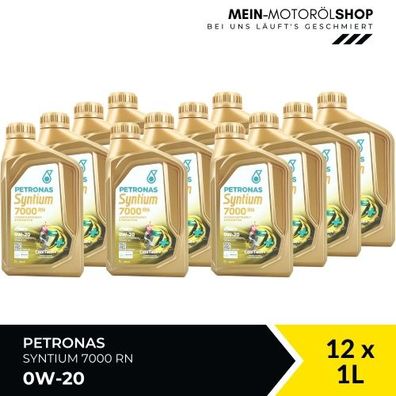 Petronas Syntium 7000 RN 0W-20 12x1 Liter
