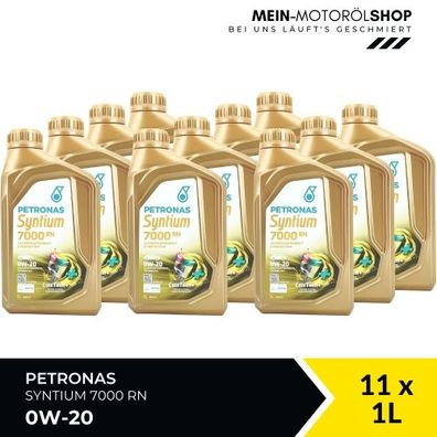 Petronas Syntium 7000 RN 0W-20 11x1 Liter
