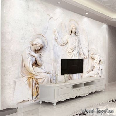 Vlies Fototapete Wandtapete Wandbilder 3D Mythischen Engeln Schönheit 4038