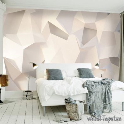 Vlies Fototapete Wandtapete Wandbilder 3D Geometrischer Minimalismus 4040