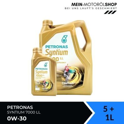 Petronas Syntium 7000 LL 0W-30 5 + 1 Liter