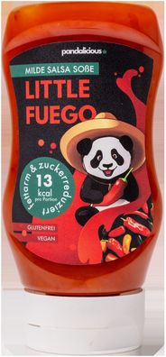 17,43 €/ L | Pandalicious Little Fuego 315ml, fett & zuckerreduzierte Soße