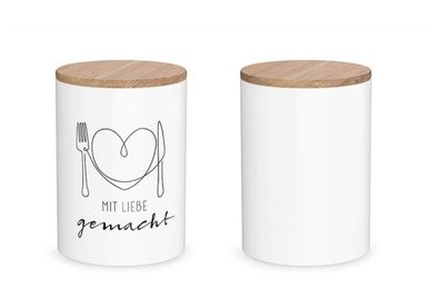 LaVida Vorratsdose für Dich Mit Liebe gekocht