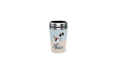 LaVida Thermobecher to go 250 ml Ahoi (Schaf)