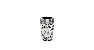 LaVida Thermobecher to go 250 ml Gute Laune (schwarz-weiß)