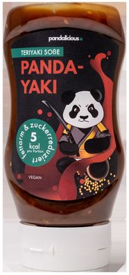 17,43 €/ L | Pandalicious Pandayaki 315ml , fett & zuckerreduzierte Soße