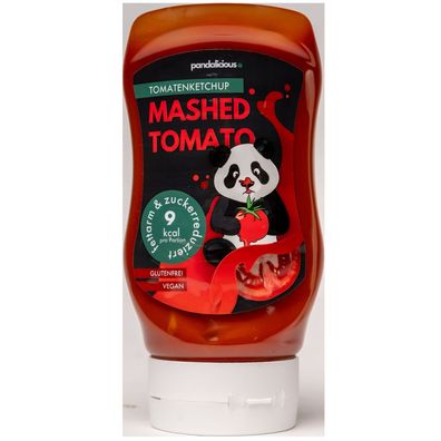 17,43 €/ L | Pandalicious Mashed Tomato 315ml , fett & zuckerreduzierte Soße vegan