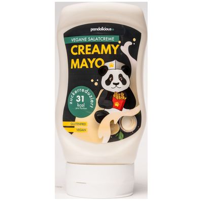 17,43 €/ L | Pandalicious Creamy Mayo 315ml, fett & zuckerreduzierte vegane Grillsoße